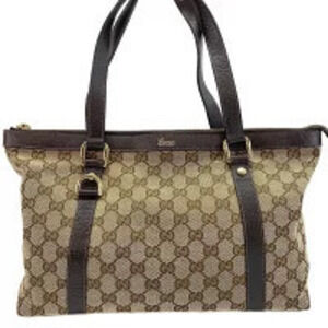 Gucci Abbey Handbag Beige Cream